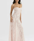House Of CB Seren Corset Lace Back Floral Maxi Dress - Dresses