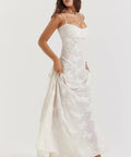House Of CB Seren Maxi Dress in White - Dresses
