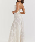 House Of CB Seren Maxi Dress in White - Dresses