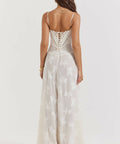 House of CB Seren Maxi Gown Ivory - 8 / White - Dresses