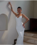 House of Cb ‘Tamara’ Ivory Corset Maxi - S (6-8) / White - Dresses
