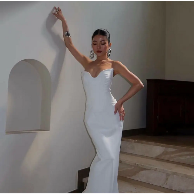 House of Cb ‘Tamara’ Ivory Corset Maxi - S (6-8) / White - Dresses