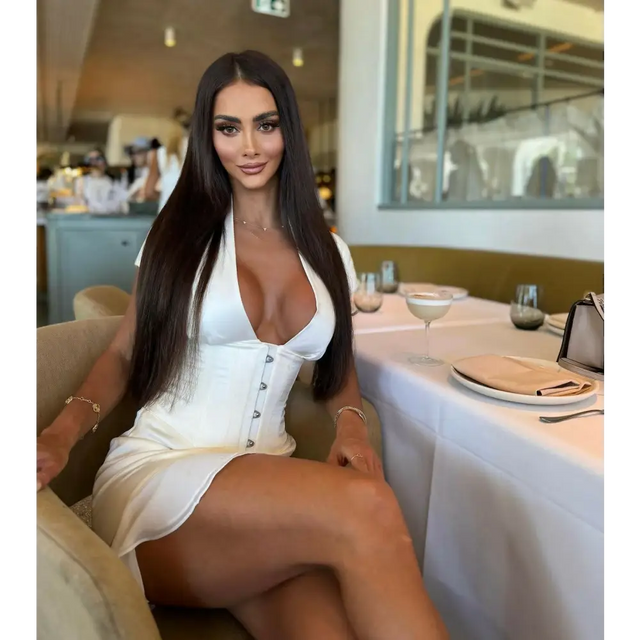 House of Cb ‘Tianna’ Ruffle Corset Mini - 6 / White - Dresses