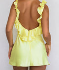 House of CB Tink Mini Dress - 8 / Yellow - Dresses