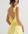 House of CB Tink Mini Dress - 8 / Yellow - Dresses