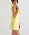House of CB Tink Mini Dress - 8 / Yellow - Dresses
