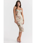 House of CB Venus Vintage Floral Midi Dress - 6 / Print - Dresses