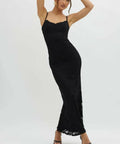 Hussh Must Be Love Lace Dress Black - 6 / Black - Dresses