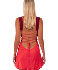 I Am Delilah Ariel Mini Dress - 6 / Red - Dresses