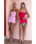 I Am Delilah Belle Mini Dress Cherry Size S - 8 / Pink - Dresses