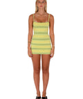 I Am Delilah Elsa Mini Chartreuse - 8 / Green - Dresses