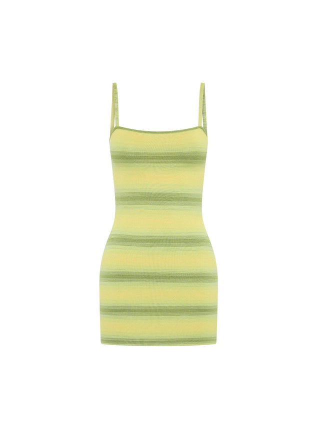 I Am Delilah Elsa Mini Chartreuse - 8 / Green - Dresses