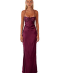 I Am Delilah Jade Maxi Dress Berry - 8 / Red - Dresses