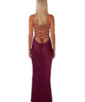 I Am Delilah Jade Maxi Dress Berry - 8 / Red - Dresses