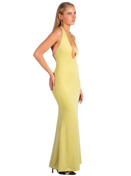 I Am Delilah Joselyn Maxi Dress - 8 / Yellow - Dresses