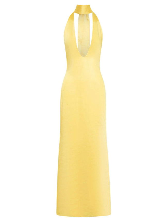 I am Delilah Margot Gown Yellow - Dresses