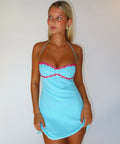 I am Delilah Delilah Mini Dress in Sapphire Size Small - Blue / 8 - Dresses