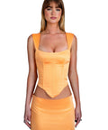 I Am Delilah Valerie Set Orange Sherbet - 8 / Orange - Outfit Sets