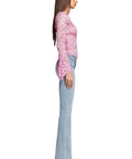 I am Gia Gemma Top Pink - 6 / Pink - Tops