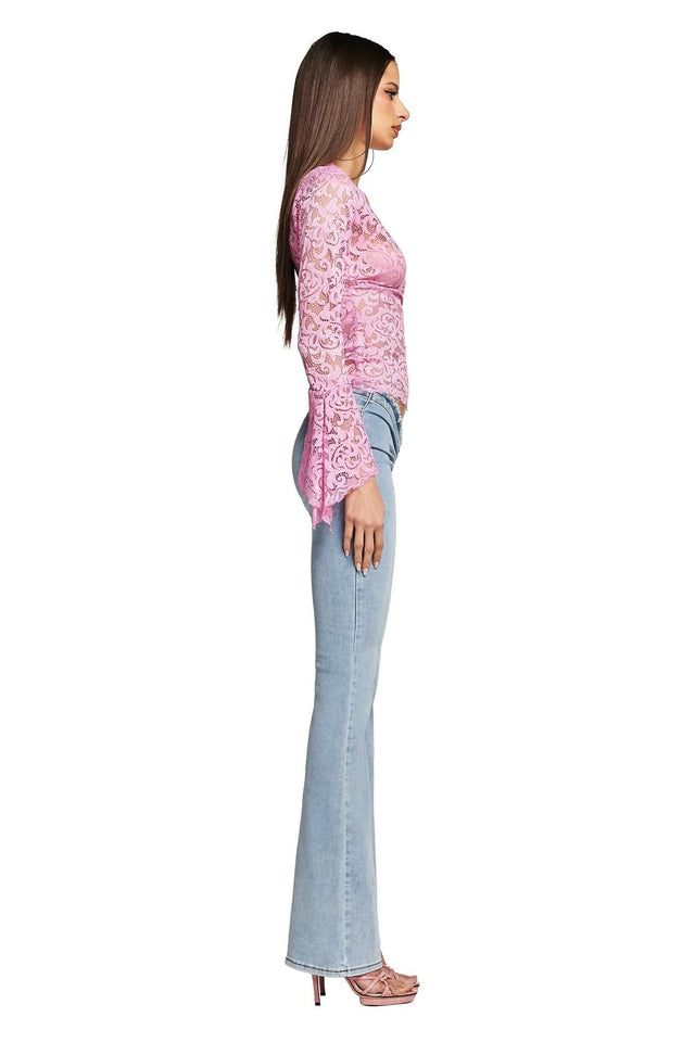 I am Gia Gemma Top Pink - 6 / Pink - Tops