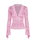 I am Gia Gemma Top Pink - 6 / Pink - Tops
