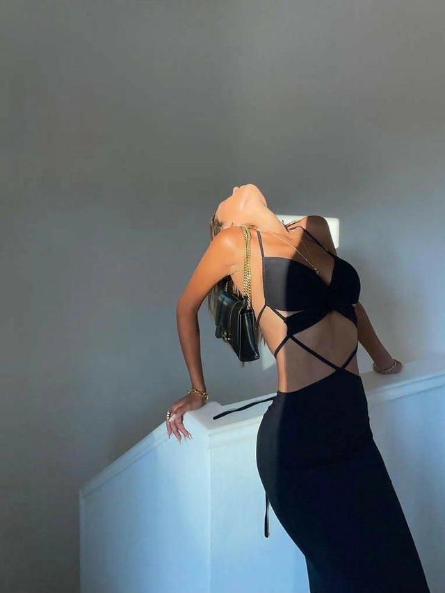 I am Gia Karlie Midi Black - 6 / Black - Dresses