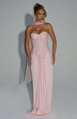 BABYBOO Carina Maxi Dress Pink view 2