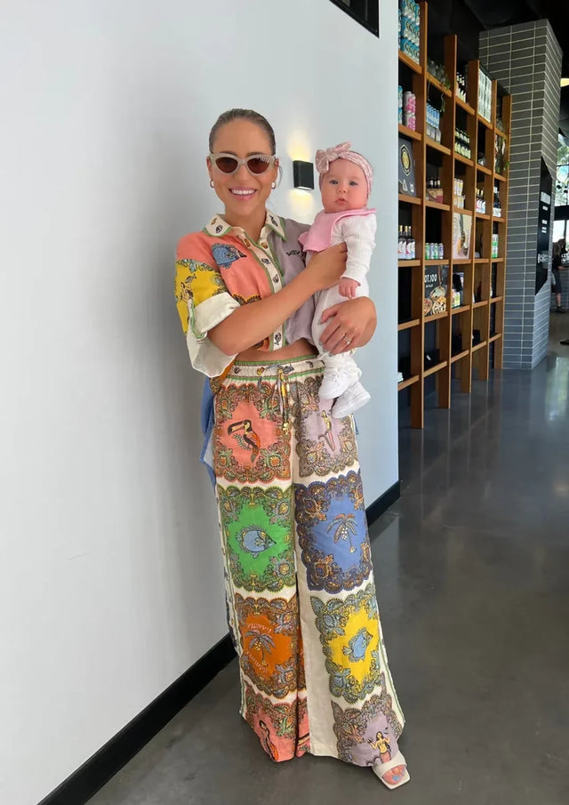 Alemais Trippy Troppo Shirt and Pant Two Piece Set Multi Print