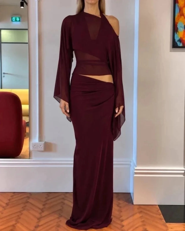 Benni Ira Maxi Dress Plum