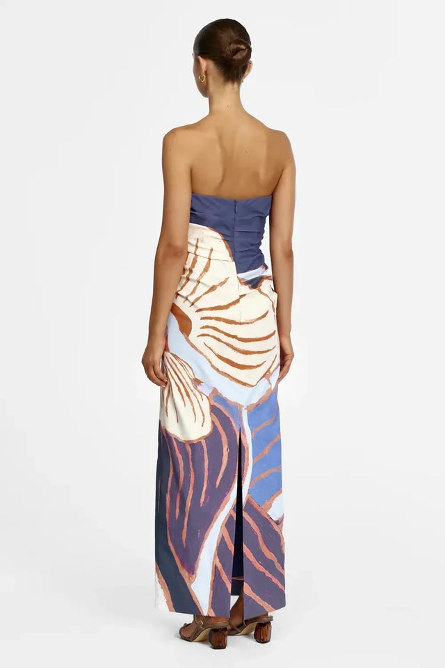Acler Glider Maxi Dress - Midnight Eclipse