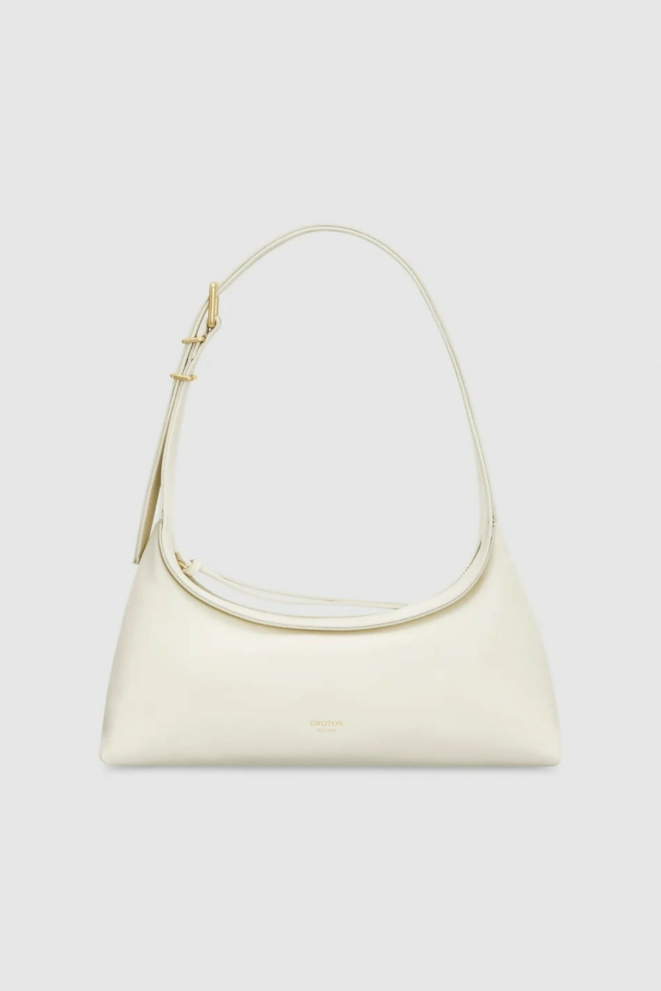 Oroton Cinder Mini Baguette - Antique Cream – view 2