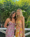 Issy Citrus Aloha Maxi Dress - 8 / Multi - Dresses