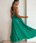Issy Orla Dress in Jade - 8 / Green - Dresses