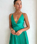 Issy Orla Dress in Jade - 8 / Green - Dresses