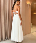 Issy Orla Dress in White - 6 / White - Dresses