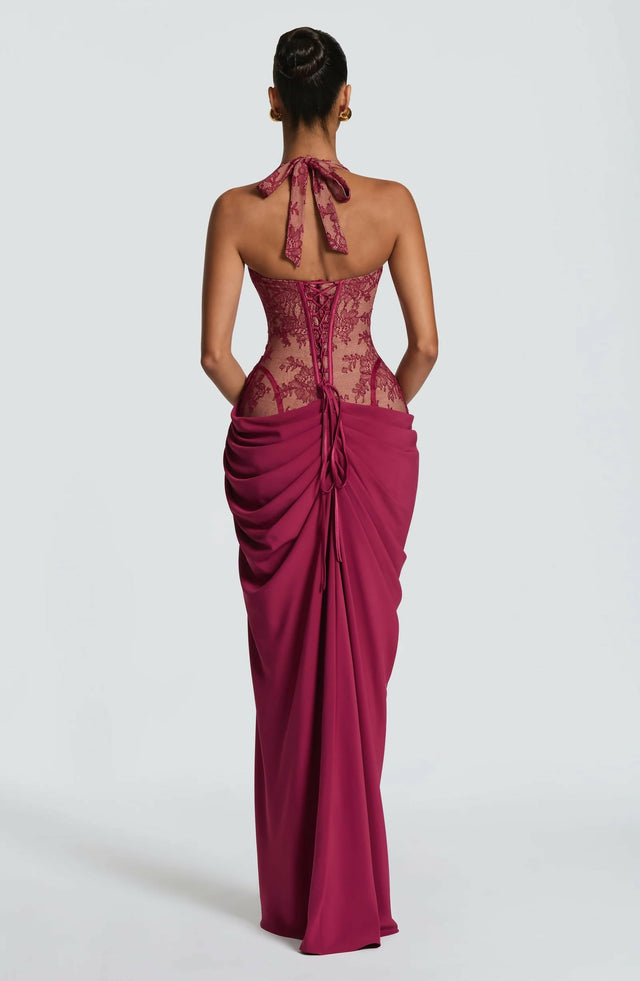 BABYBOO Bonita Maxi Dress Mulberry