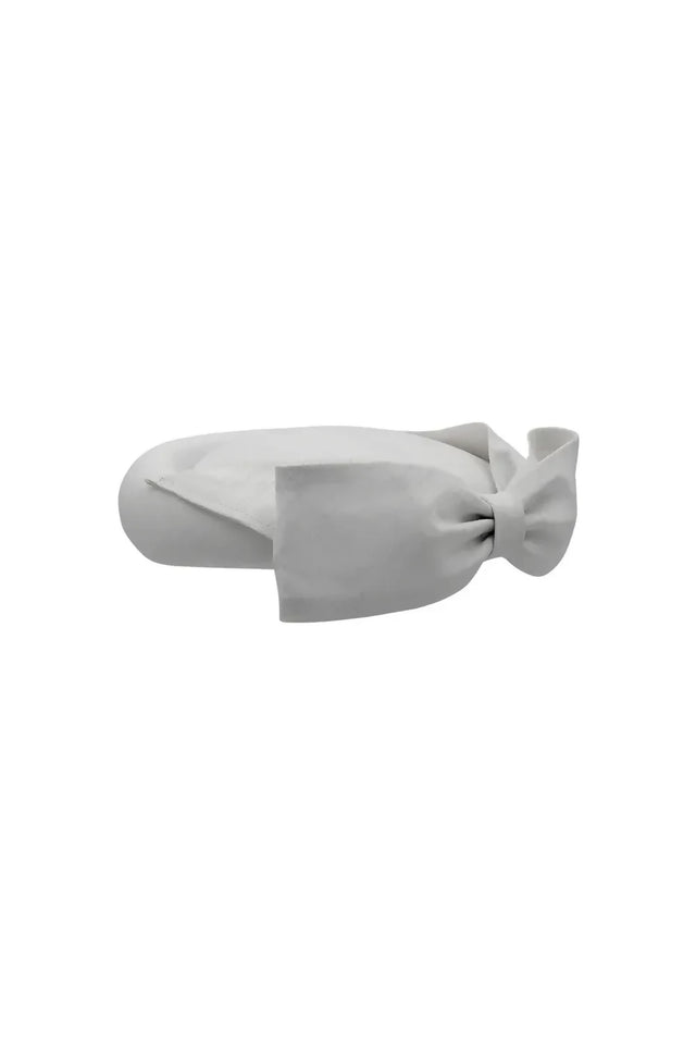Morgan & Taylor Samara Pillbox Hat - White