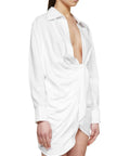 Jacquemus Ruched Mini Dress - Passion For Fashion 