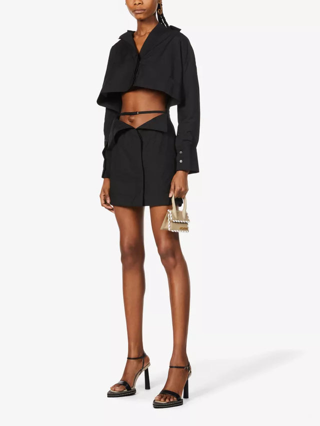 Jacquemus La Robe Terraio Dress - 6 / Black - Dresses
