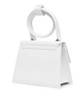 Jacquemus Le Chiquito Noeud Leather Tote - White - Bags