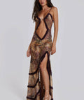 Jaded London Fatale Maxi Sunrose - Dresses