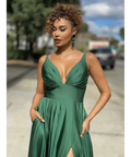 Jadore Ava Gown - 12 / Green - Dresses