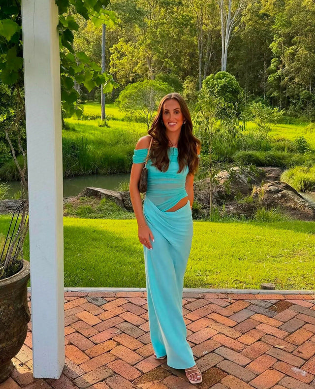 Benni Nico Off Shoulder Maxi Dress