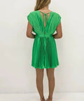 Jean Jail Patrick Mini Dress in Green - Dresses