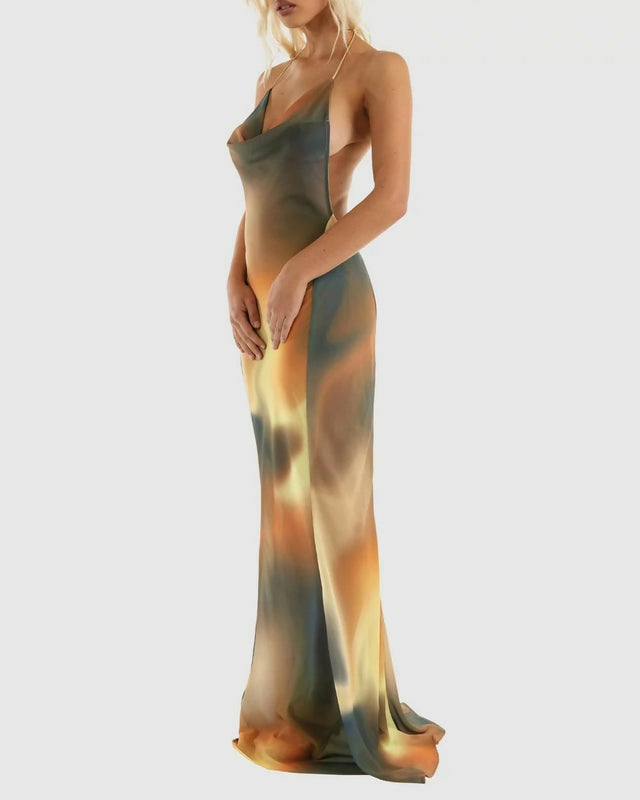 JGR & STN Chelsea Maxi Dress - 8 / Multi - Dresses