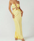 JGR & STN Ruby Maxi Dress - 10 / Yellow - Dresses