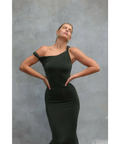 Johansen - The Long Poppy Dress - Green - Dresses