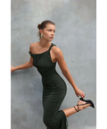 Johansen - The Long Poppy Dress - Green - Dresses