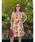 Justin Tong Briar Mini Dress Multi Size 12 - 12 / Multi - Dresses
