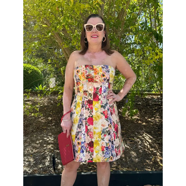 Justin Tong Briar Mini Dress Multi Size 12 - 12 / Multi - Dresses